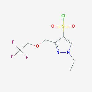 Ethyl Trifluoroethoxy Methyl H Pyrazole Sulfonyl