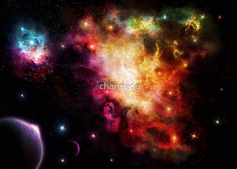 "Exploding Nebula" by charmedy | Redbubble