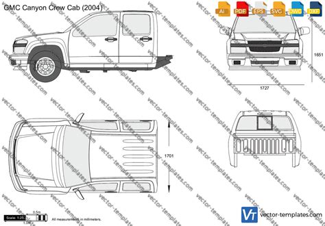 Templates Cars Gmc Gmc Canyon Crew Cab