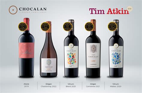 Chocalan Wines Grandes Puntajes Por Tim Atkin 2023