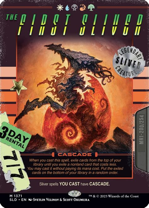 The First Sliver Secret Lair Drop Series Magic The Gathering