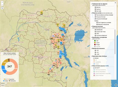 Drc Webmap Updated With Newest Mining Site Qualifications Ipis