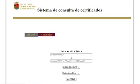 Certificado De Secundaria Chiapas 2024