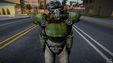 T 51b Power Armor [fallout 3] Para Gta San Andreas