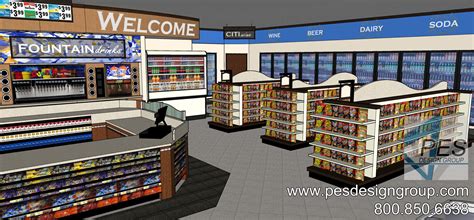 Coconut Creek Shell C Store Design Concept Pes Design Group