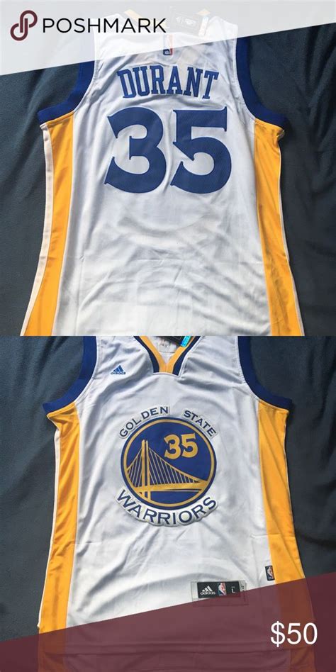 Golden State Warriors #35 Kevin Durant jersey New | Kevin durant ...