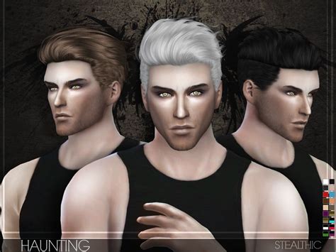 Short Hair Male The Sims 4 Wavy Haircut