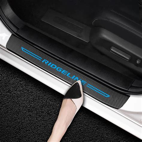 Amazon Pcs Car Door Sill Protector Compatible With For Honda