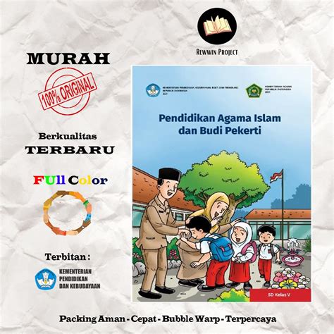 Jual Buku PAI Pendidikan Agama Islam Kelas 5 SD Kurikulum Merdeka