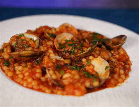 Sardinian Fregola Pasta Recipe With Clams