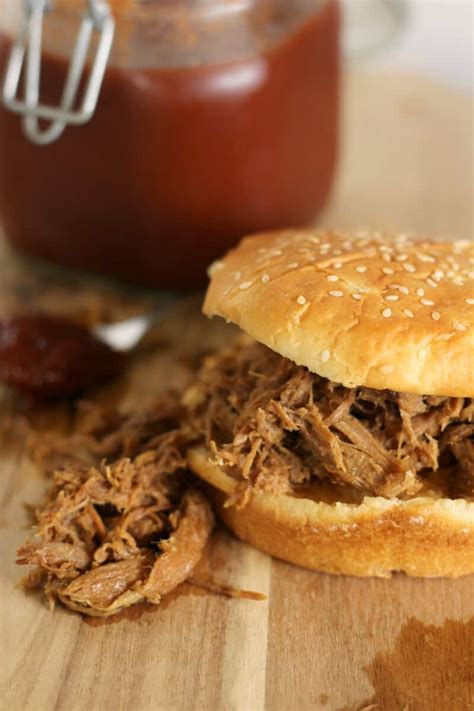 Easy Slow Cooker Pulled Pork Recipe • The Prairie Homestead