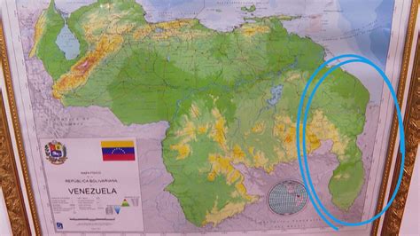 VIDÉO Le Venezuela présente une nouvelle carte qui inclut un