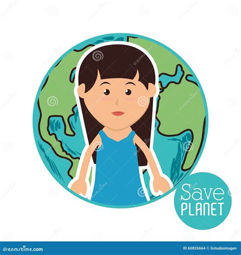 Go Green And Ecology Stock Vector Illustration Of Information 60826664