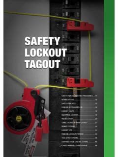 LOCKOUT / TAGOUT - Master Lock / lockout-tagout-master-lock.pdf / PDF4PRO