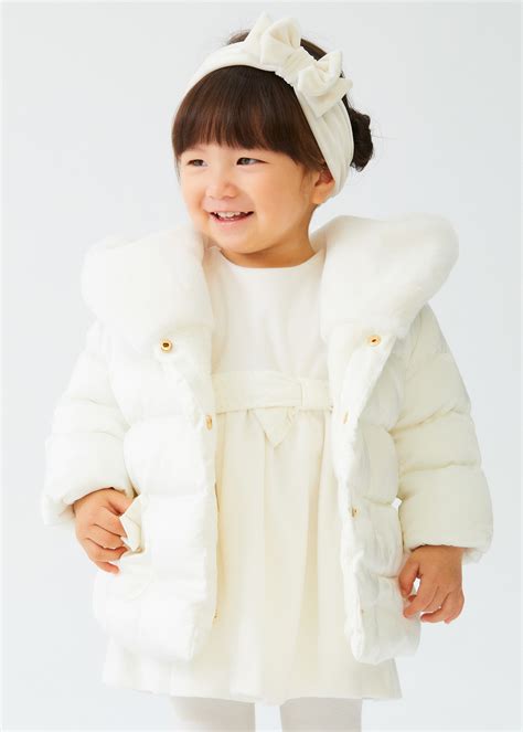 Satin Puffer Jacket Baby Abel Lula