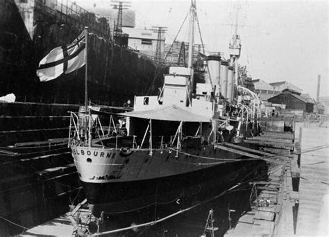 1920s Hmas Melbourne [i] In The Sutherland Dock Cockatoo Flickr Photo Sharing