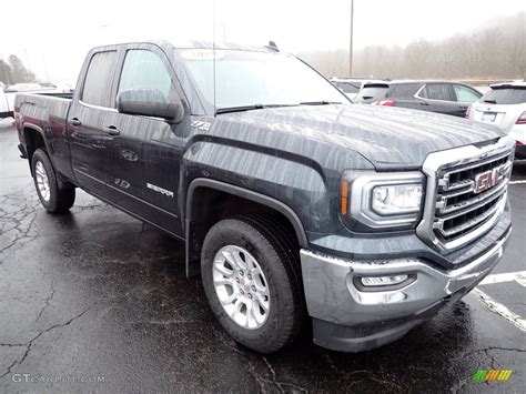 Dark Slate Metallic Gmc Sierra Limited Sle Double Cab Wd