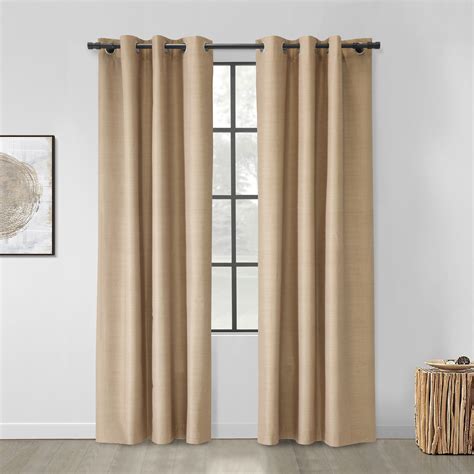 Thermaplus Patented Blackout Exclusive Curtain Rod Double Cap Finial Extendable 72 To 144