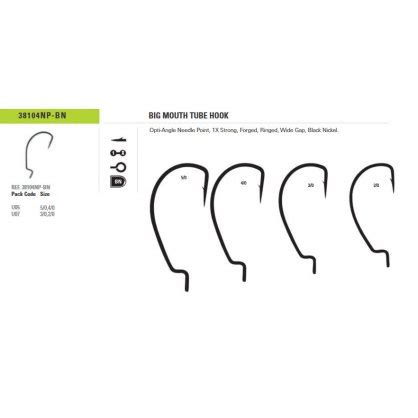 Mustad Big Mouth 38104 Hooks