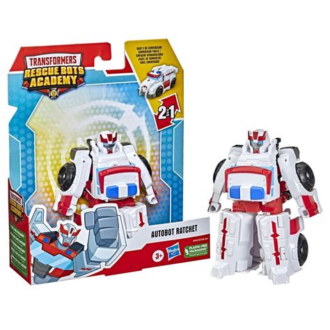 Transformers Rescue Bots Academy Autobot Ratchet Converting Toy, 4.5 ...