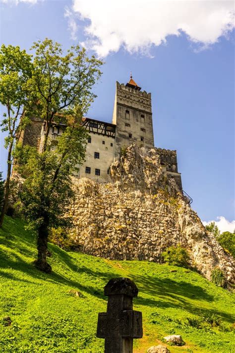 Legendary Bran Castle - Dracula Castle of Transylvania Stock Image - Image of medieval, tourism ...