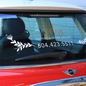 Car Decals Design and Printing Mini Cooper Car Wrap | Vancouver