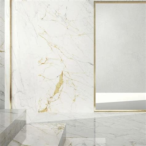 P Ytka Gresowa Marmur Bia Y Z Ota Y A Marazzi Allmarble Golden White