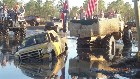 Redneck Yacht Club New Years Mudding Pics Trucks Gone Wild