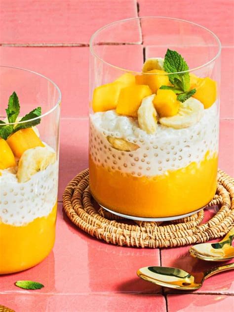 Mango Coconut Tapioca Pudding I Heart Umami