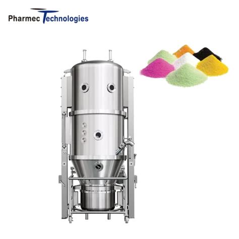 FBD Granulation Fluidized Bed Granulator Mixer Equipment Continuous