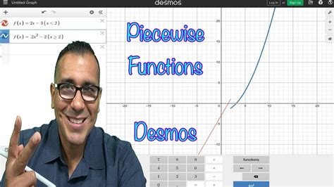 How To Graph A Piecewise Function On Desmos YouTube