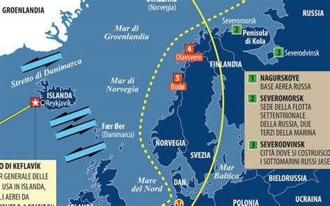 Lossessione Del Giuk Gap Riscalda La Frontiera Artica Fra Nato E