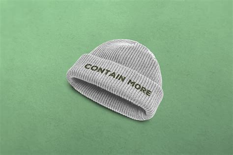 Beanie Mockup By Uncentrifuged Pressure Thehungryjpeg