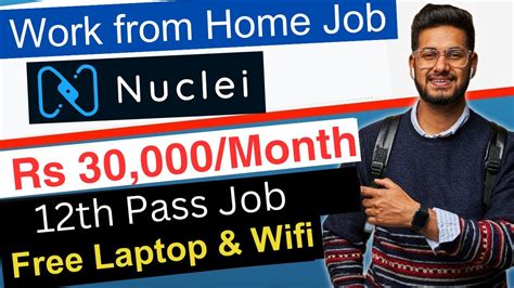 Work From Home Job 2023 12 Th Pass Eligible Salary Rs 30 000