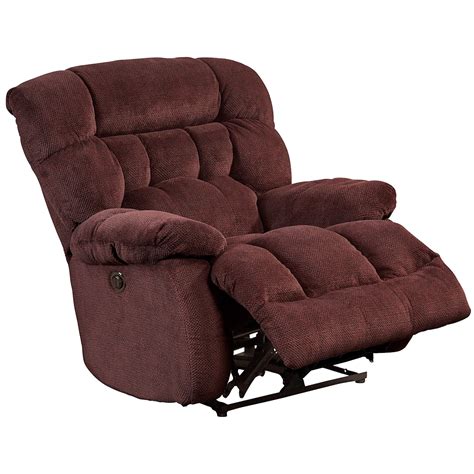 Catnapper 4765 Daly 647657 1622 14 Casual Power Lay Flat Recliner With Pillow Arms Wayside