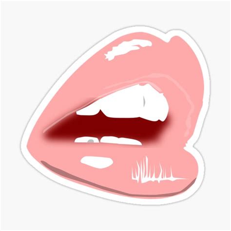 Lip Stickers Redbubble