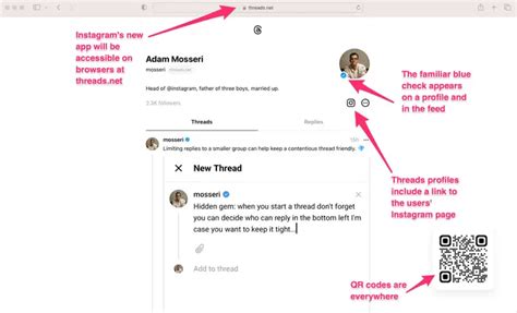 Matt Navarra On Twitter The New Instagram Threads App Was Briefly