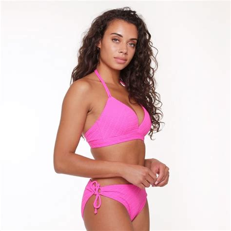 LingaDore Hot Pink Triangel Voorgevormde Bikini Roze 42 C Bol