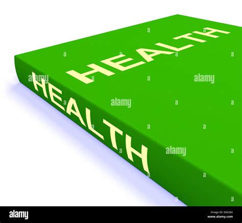 Health Book Showing Books About Healthy Lifestyle Stock Photo Alamy