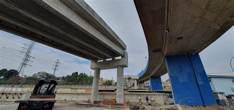 Obras do novo viaduto de Poá avançam para instalação das últimas vigas