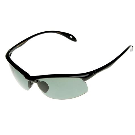 Polarized Half Frame Lightweight Action Sports Sunglasses Sunglassla