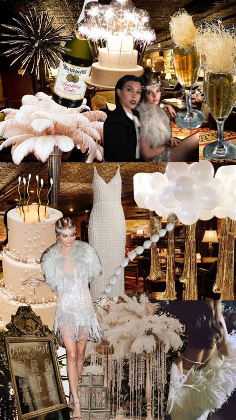 Roaring 20s Themed 20th Birthday Party 20th Birthday Party Roaring