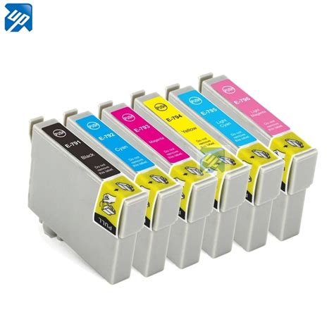 18pk T0791 79 Printer Ink Cartridge Compatible For Epson 1400 1500w P50