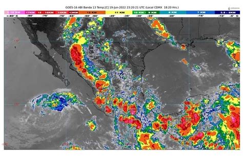 Depresión tropical Celia ocasionará lluvias muy fuertes en Guerrero