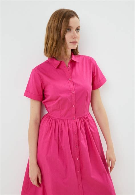 Платье United Colors of Benetton, цвет: фуксия, RTLACP098501 — купить в ...