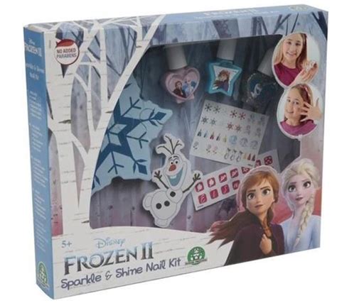 Maquillage Disney Frozen La Reine Des Neiges 2 Nail Kit Sparkle Et