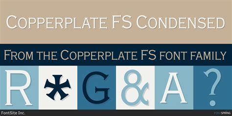 Copperplate bold font - gaswnews