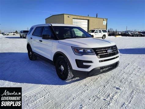 2017 Ford Explorer Police Interceptor Awd 4dr Suv Michener Allen Auctioneering Ltd