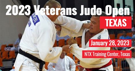 2023 Veterans Judo Open Texas Veterans Judo USA