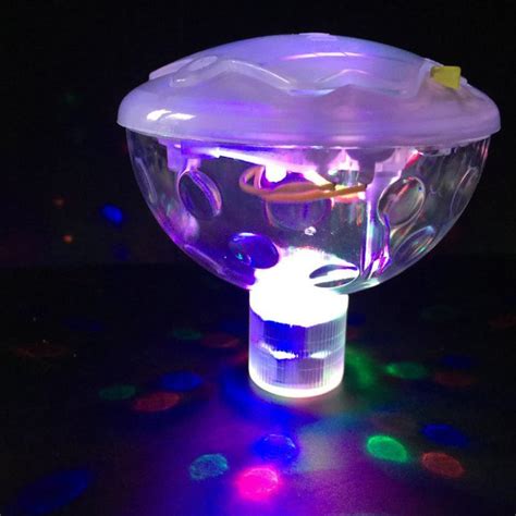 Stunning Floating Underwater LED Disco Light Glow Show Swimming Pool Hot Tub Spa Lamp Advanced